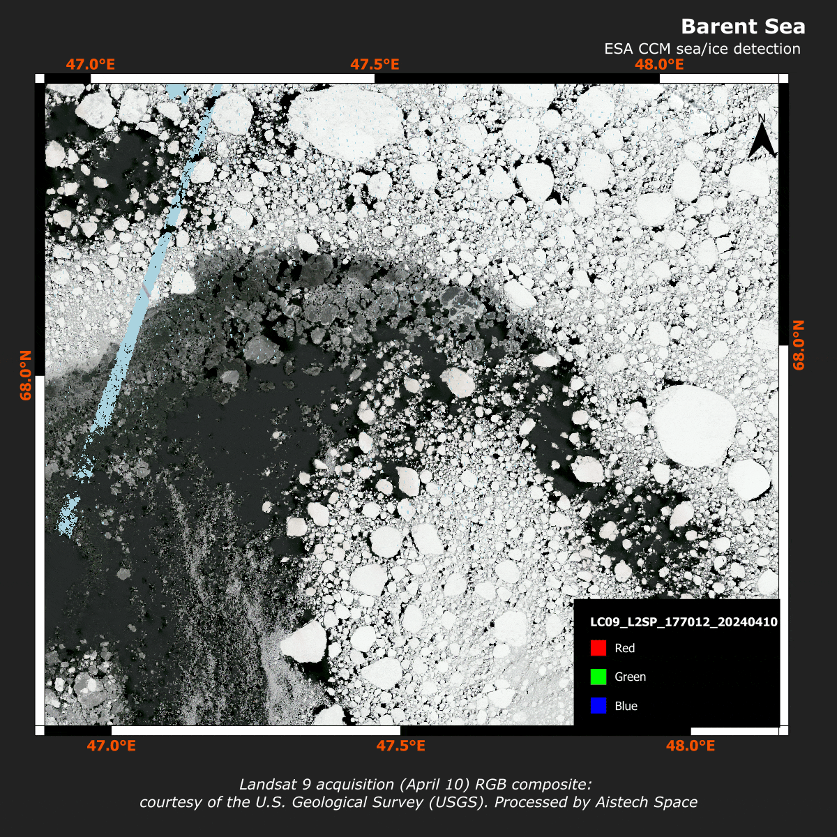Sea / Ice Border Monitoring